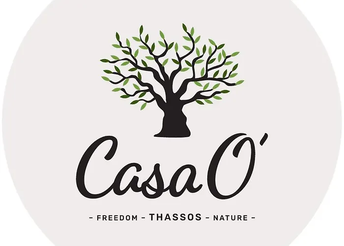 Casa O' - Moderne Mit Großer Terrasse Und Privatem Swimmingpool Villa Skala Potamia (Thasos)