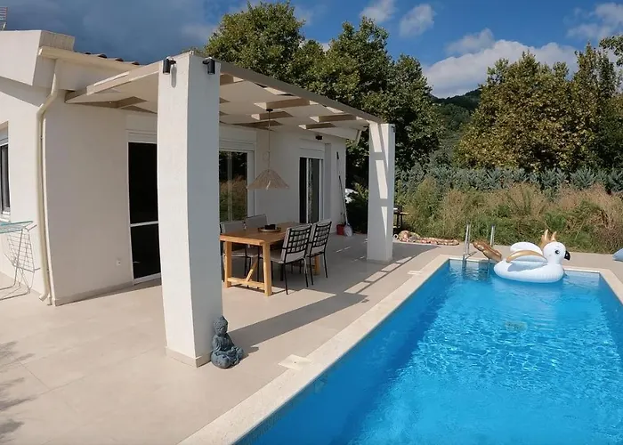 Casa O' - Moderne Mit Großer Terrasse Und Privatem Swimmingpool Villa Skala Potamia (Thasos)